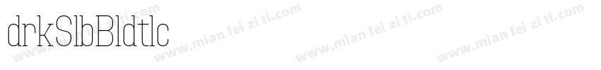 Adirek Slab Bold Italic字体转换